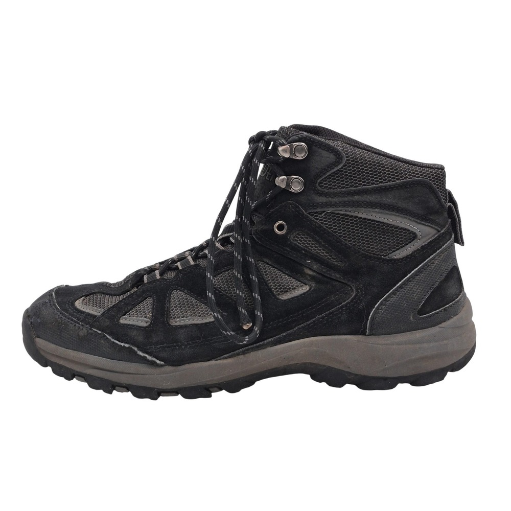 Denali Hiking Boots Mens‎ Size 9.5 Black Leather Mesh Trail Outdoor A17U159F-7